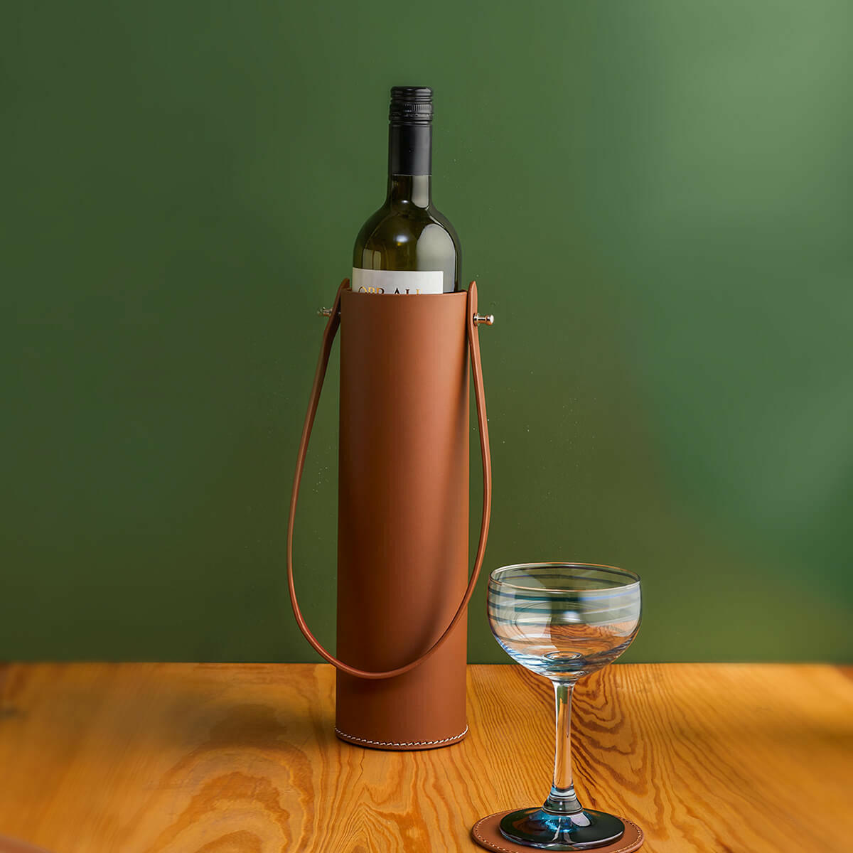 Tall wine bottle holder sale