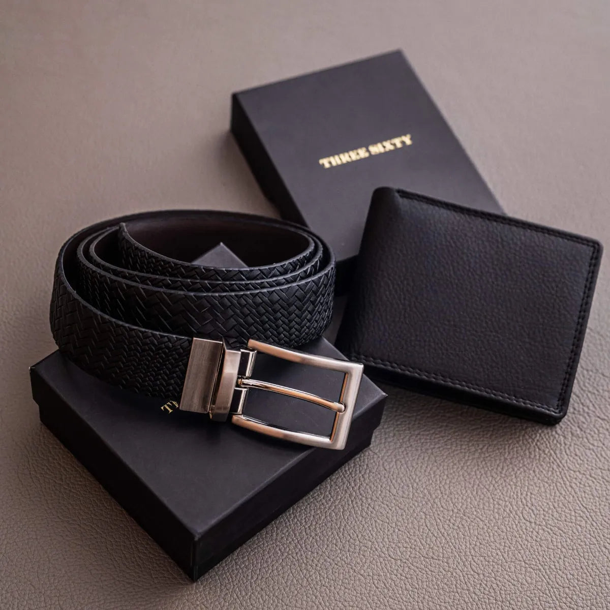 Pure Leather Different Color Wallet and Elegant Belt combo Gif Set for  Men's | eBay