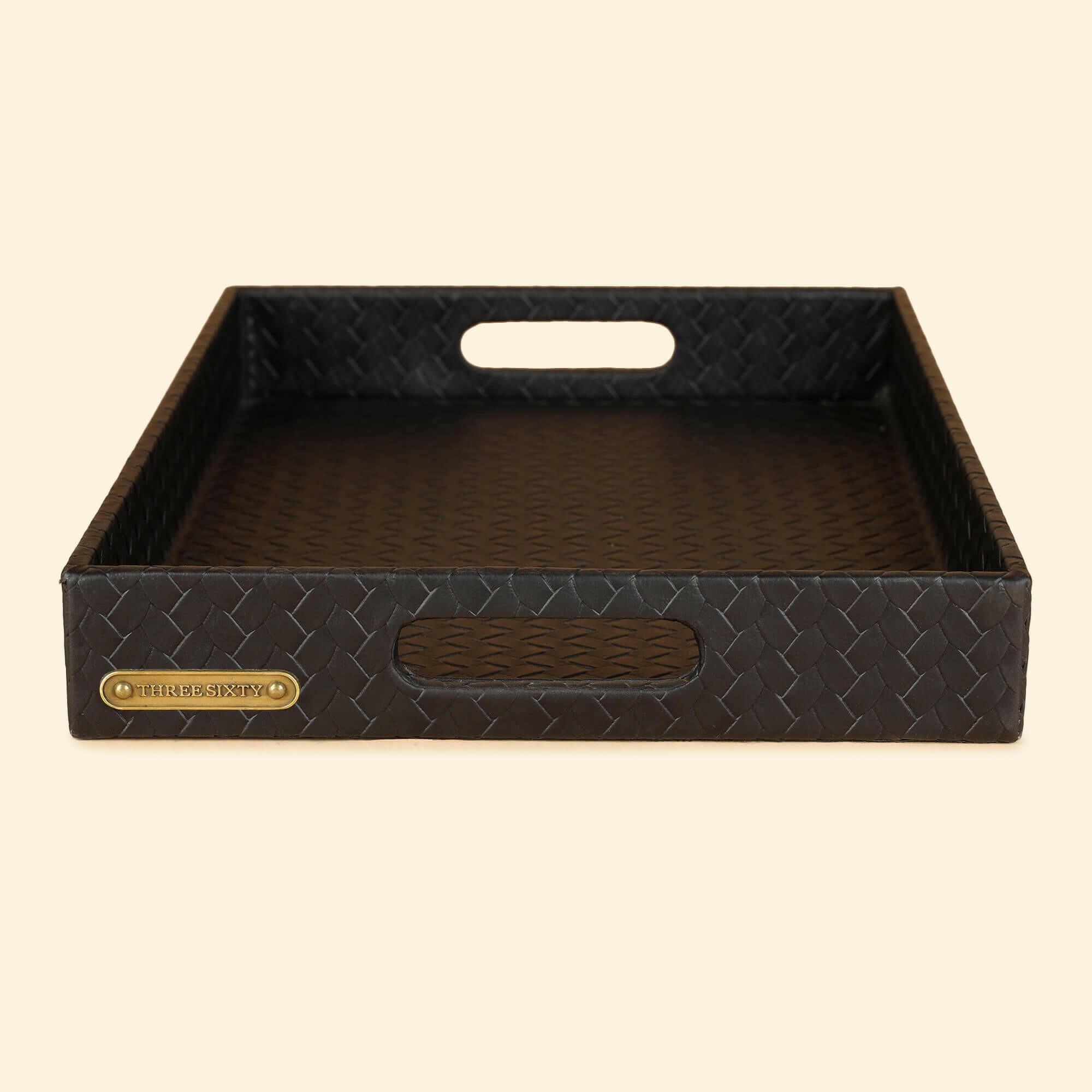 Entwine Large Multipurpose Tray Black