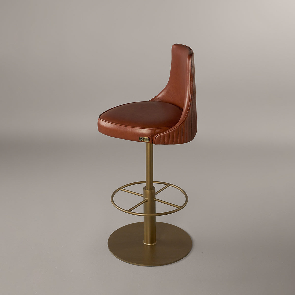 Linea Bar Stool Cognac