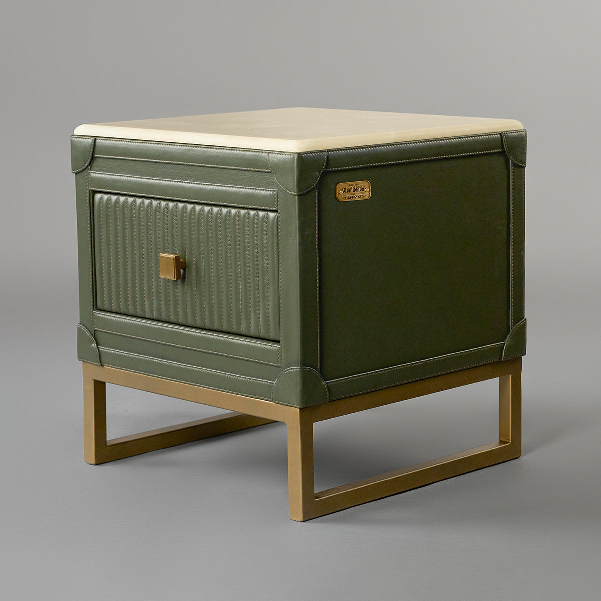 Linea nightstand Green