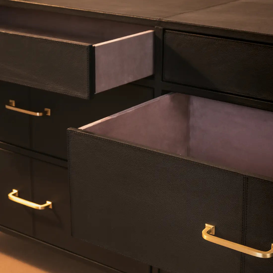 Chest of Six Drawers - Black