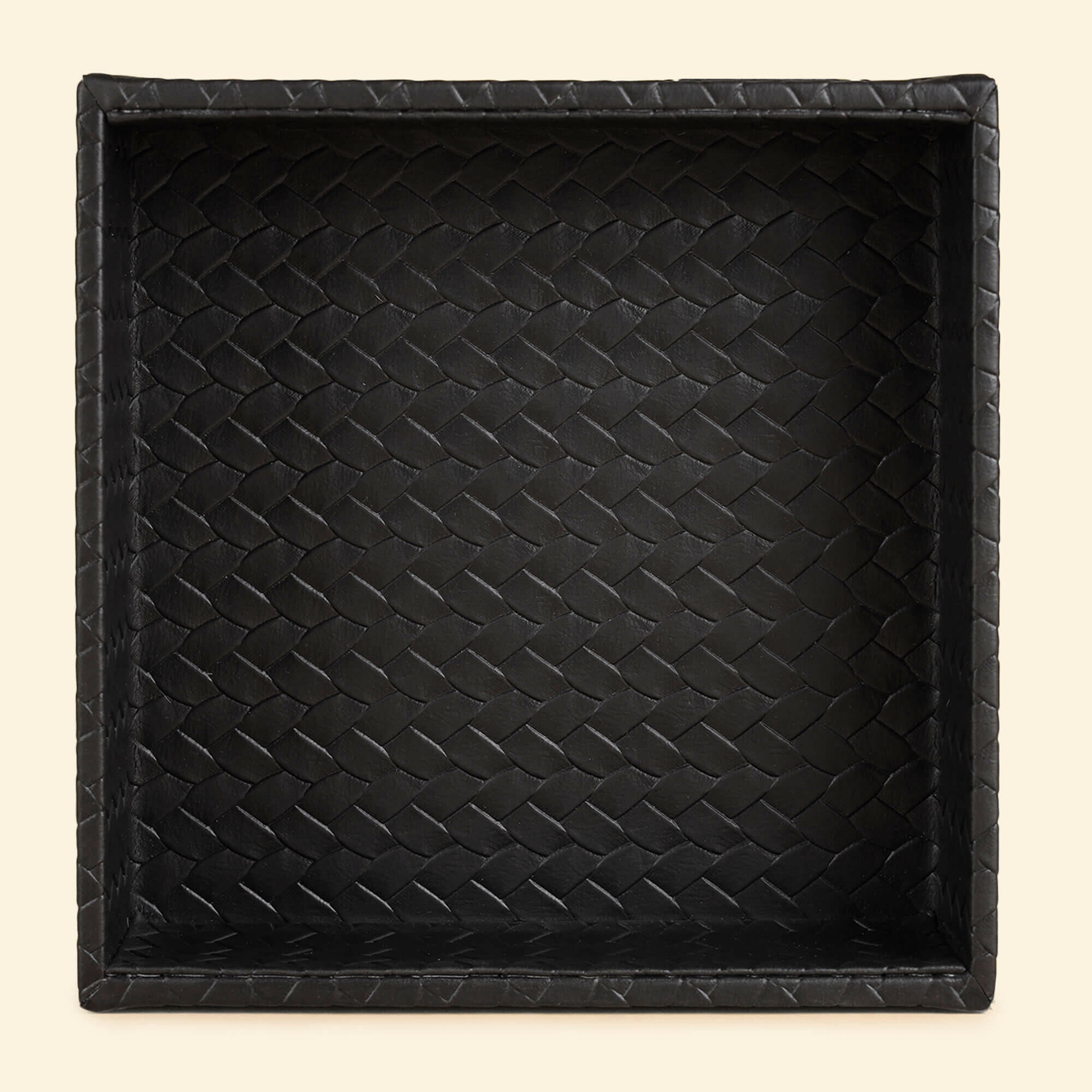 Entwine Small Tray Black