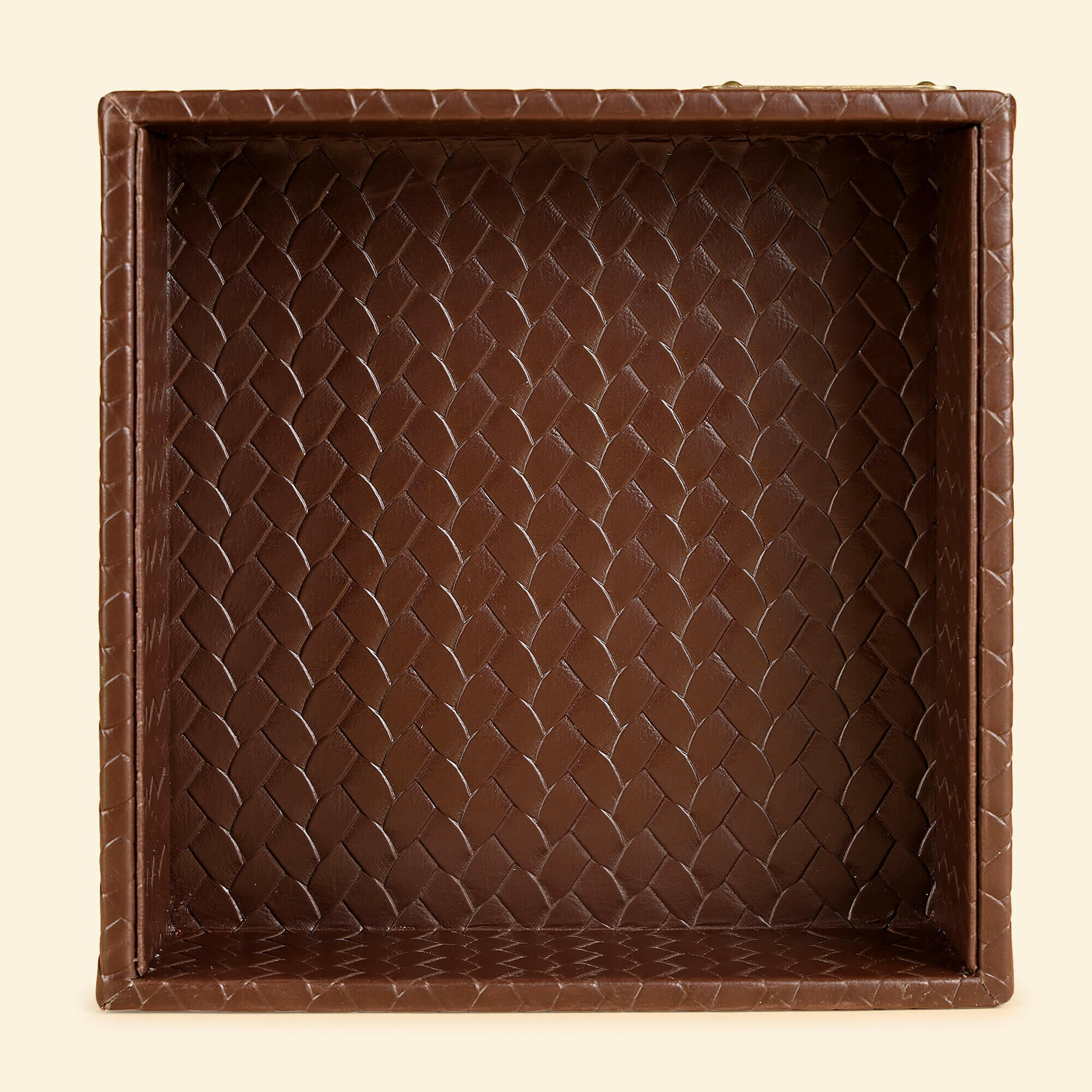 Entwine Small Tray Brown