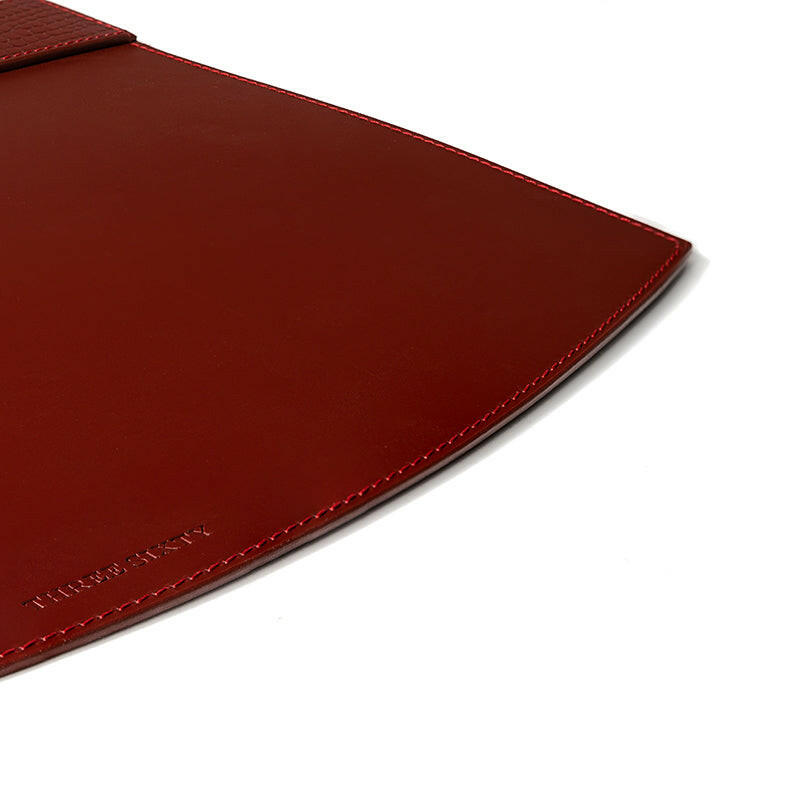 Sterling Desk Blotter Maroon