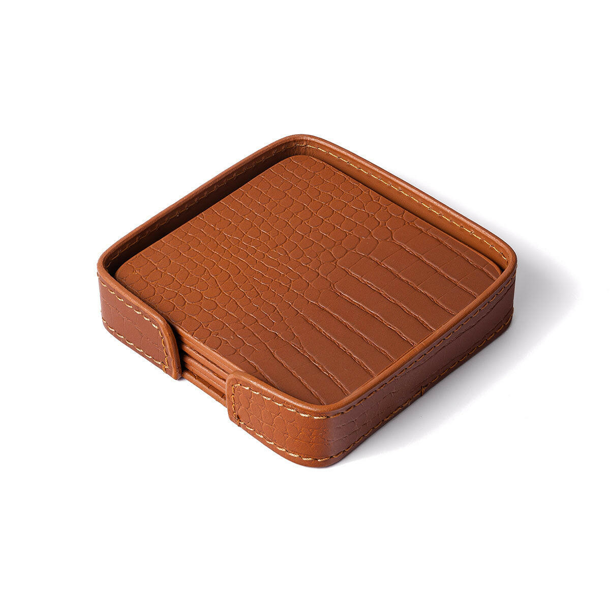 Sterling Coasters Square Tan