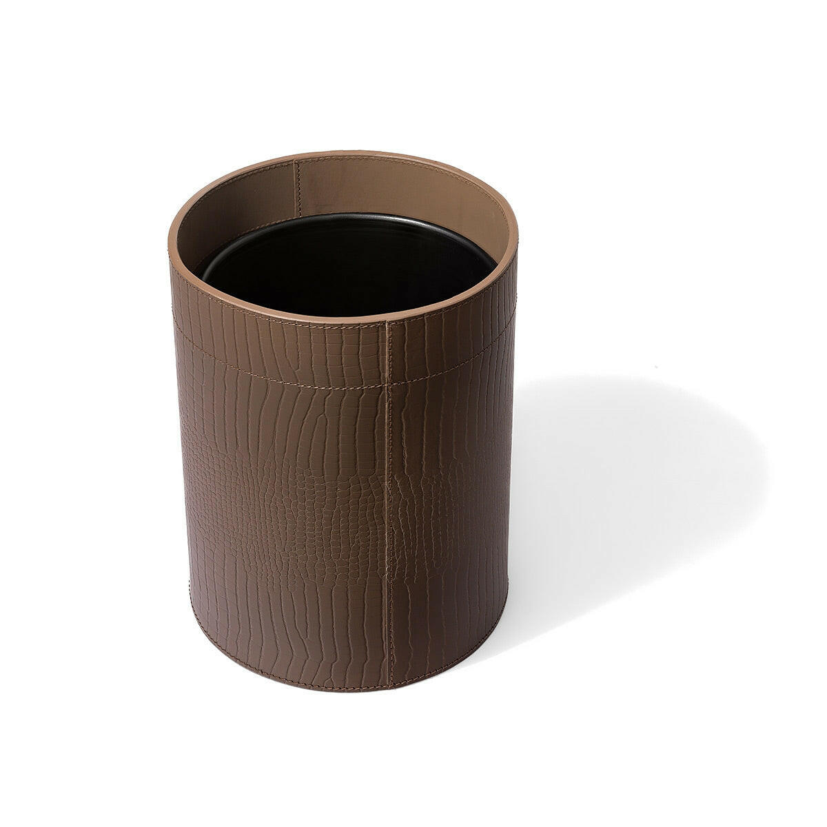 Sterling Wastebin With Metal Inner Taupe