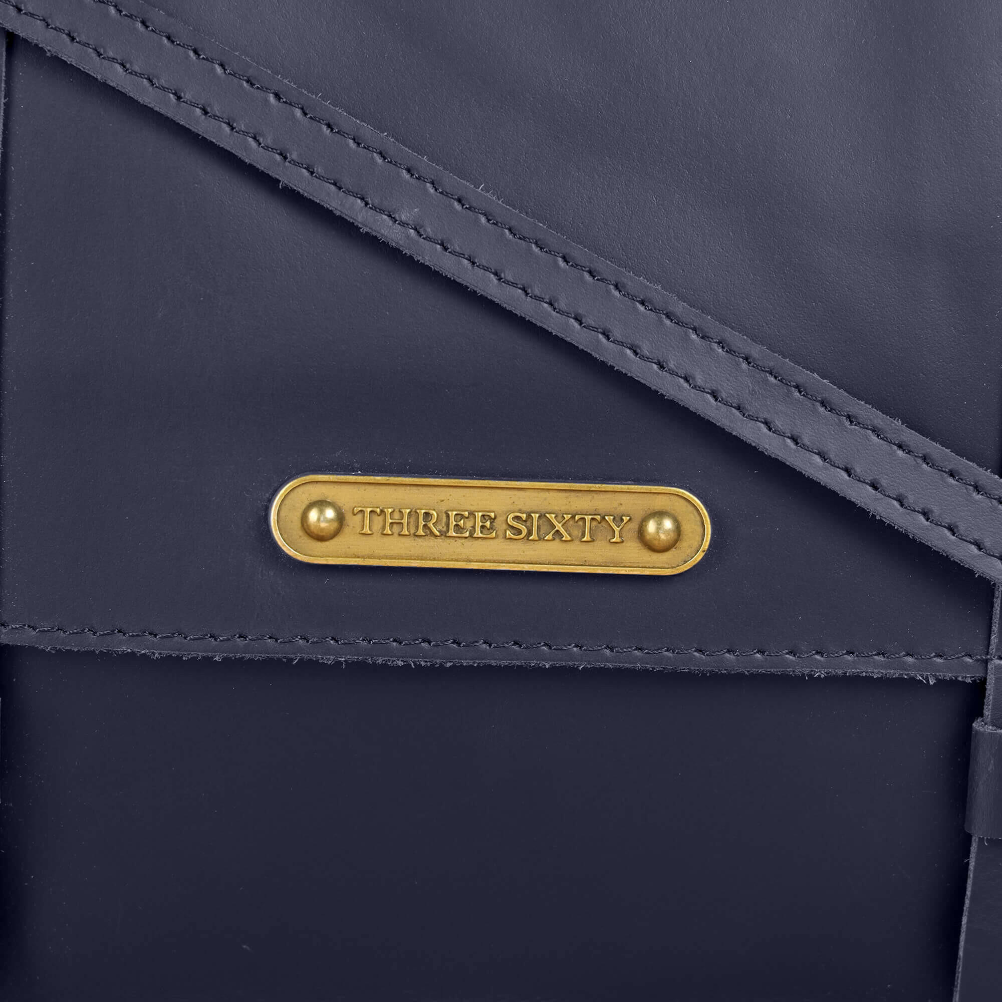 Olgor Utility bag- Genuine Leather Navy Blue