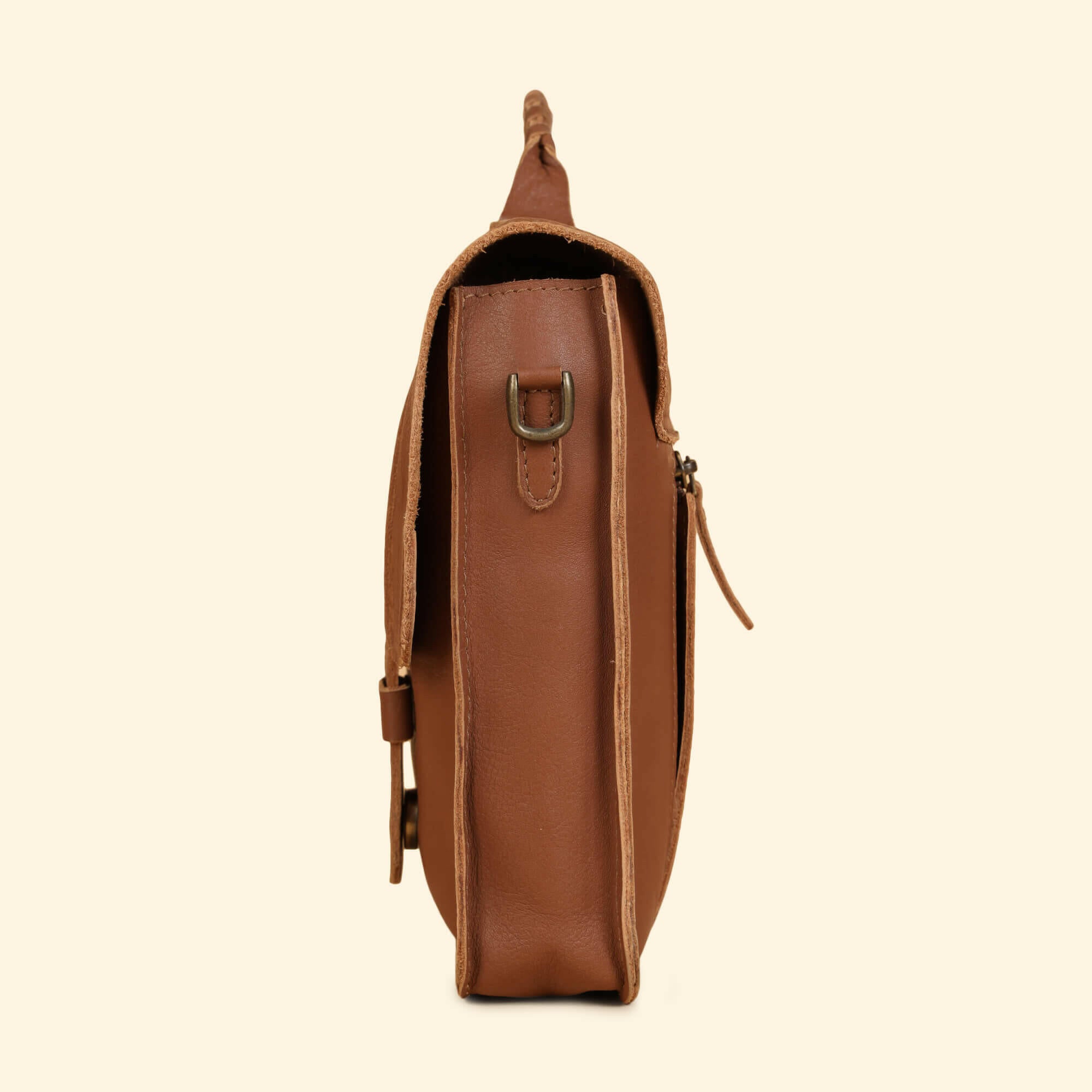 Olgor Utility bag- Genuine Leather Tan