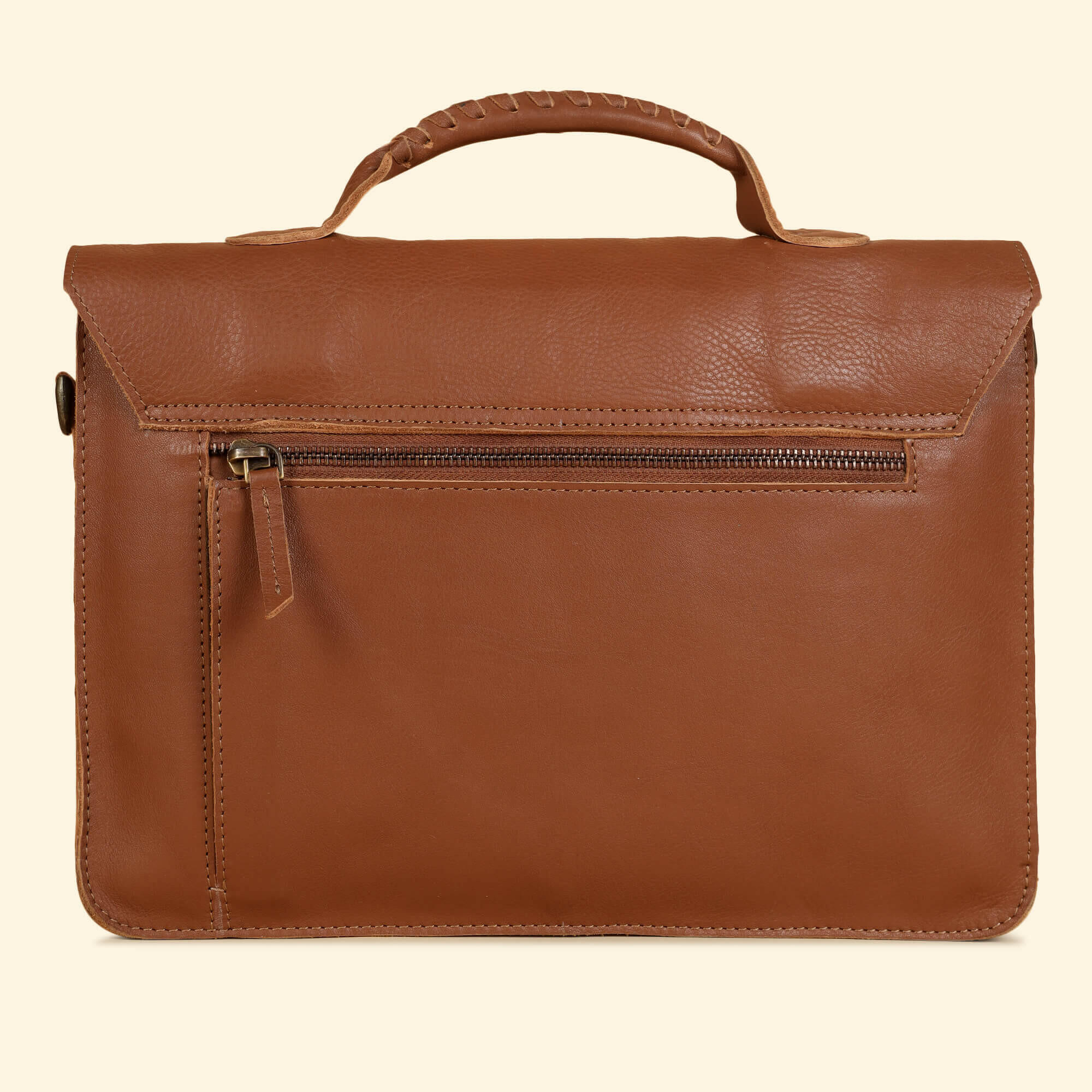 Olgor Utility bag- Genuine Leather Tan