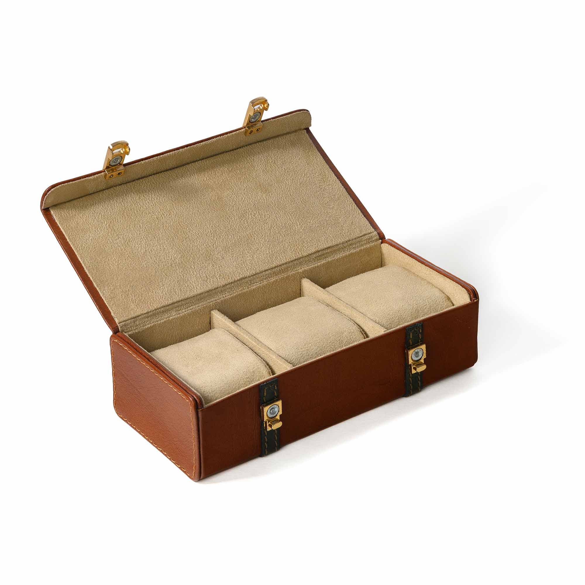 Valisette Watch Box Cognac