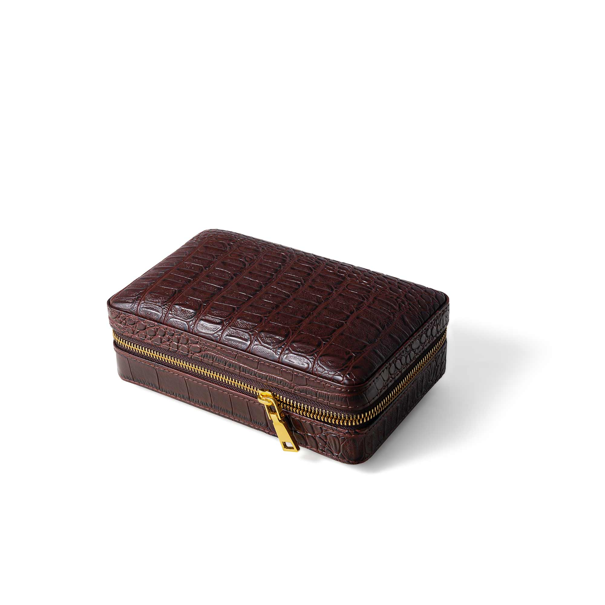 Voyager Cigar Case Burgundy