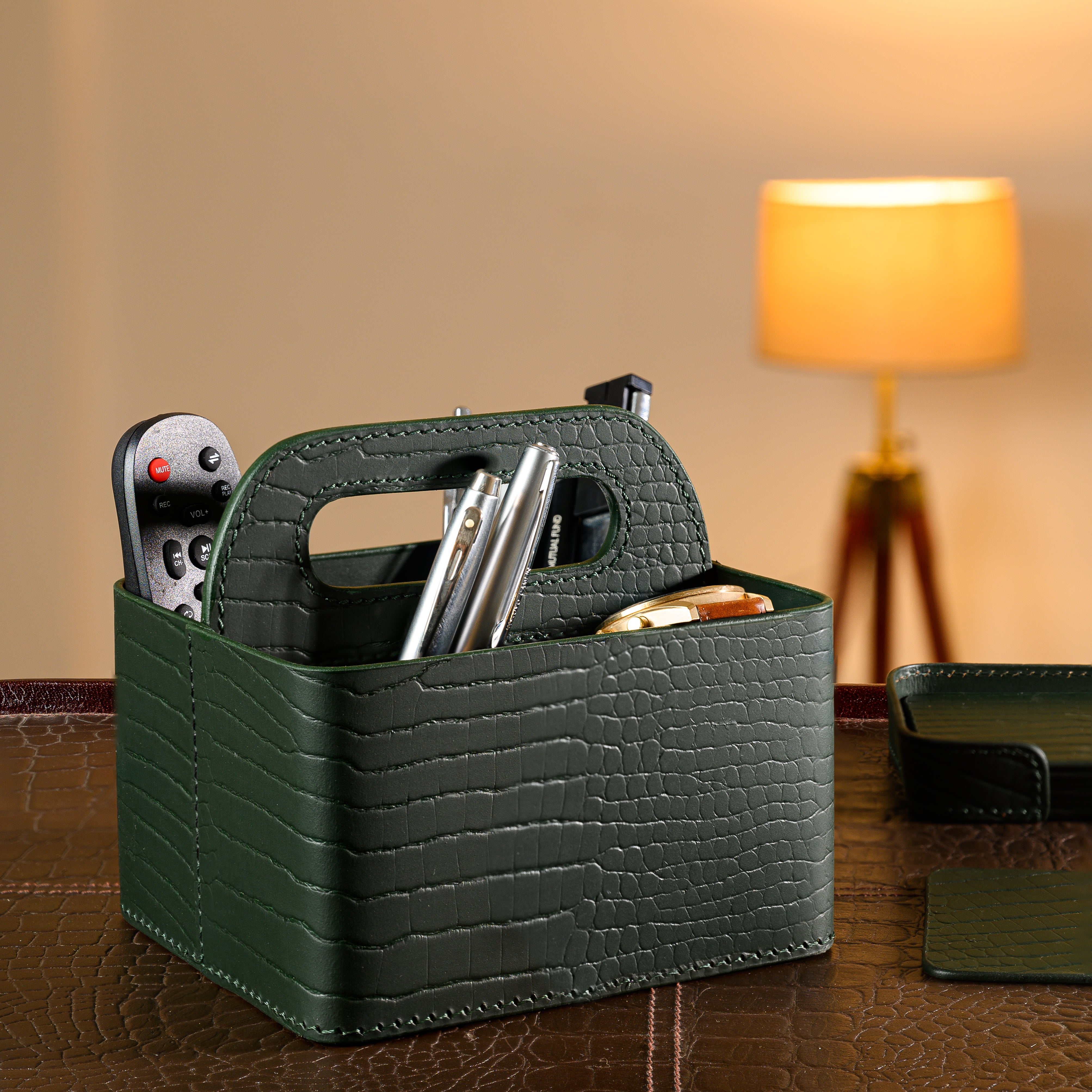 Sterling Carry All Caddy Green