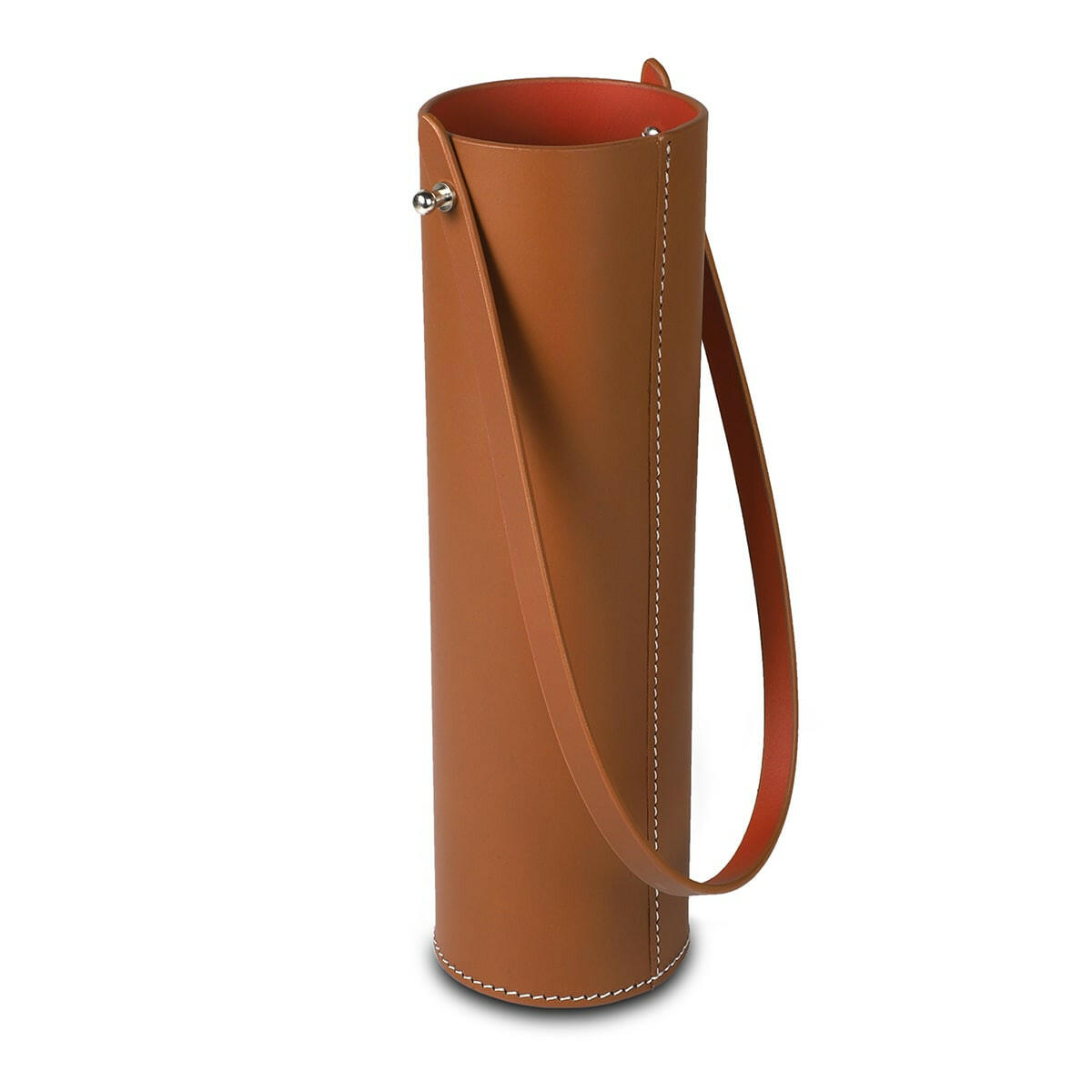 Modella Tall Single Wine Bottle Holder Cognac