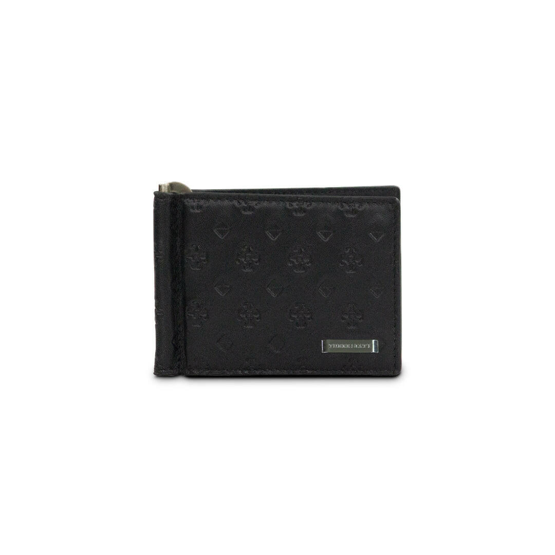 coin card holder leather small bag Louis Vuitton Black in Leather