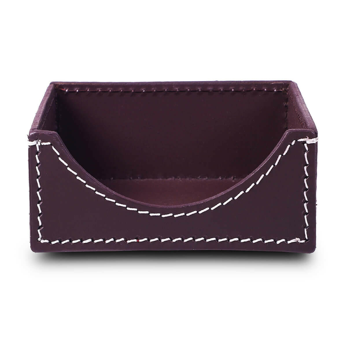 Modella Square Memo Holder Bordeaux