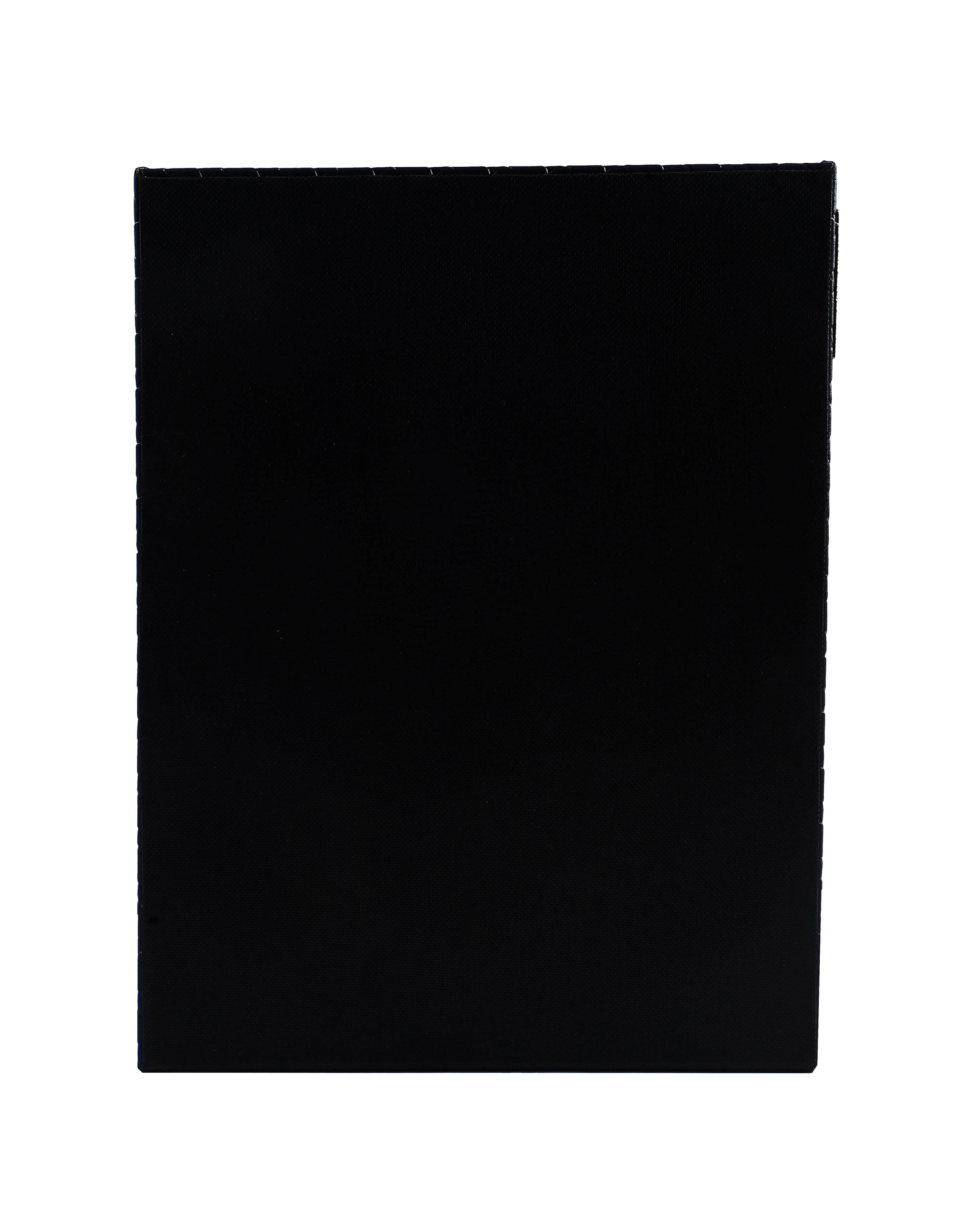 Paper Tray A4 in Faux Leather Black