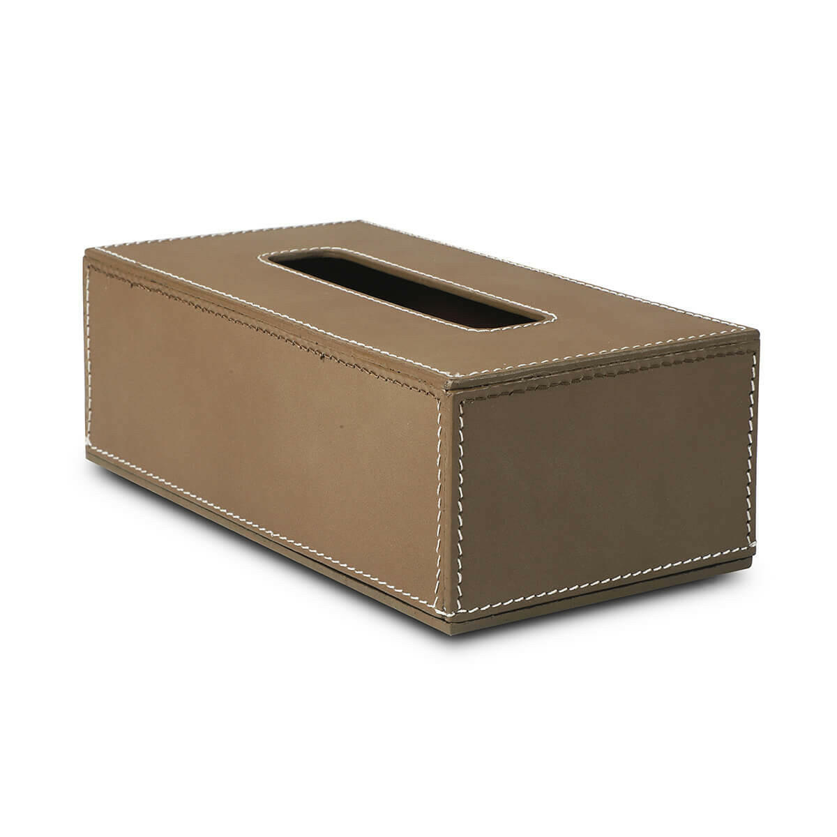 Tissue Box Holder Taupe